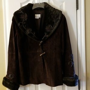 Brown Tyler Boe jacket